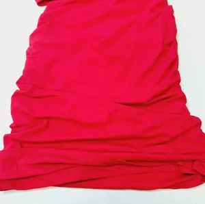 Superdown Darcey Ruched Mini Dress in Red XS thumbnail 3