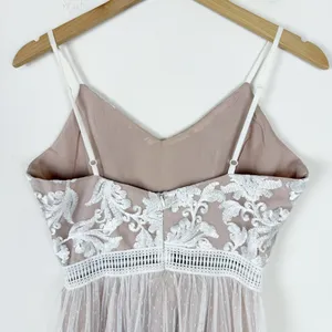 Lulu's Elenora White Embroidered Maxi Dress thumbnail 9