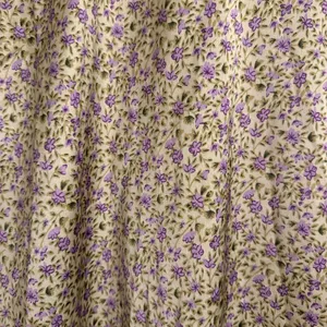 NASTY GAL Ditsy Floral Printed Satin‎ Midi Dress thumbnail 4