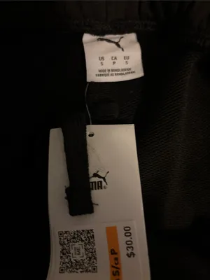 Puma Small Black Athletic Shorts with Subtle Logo thumbnail 4