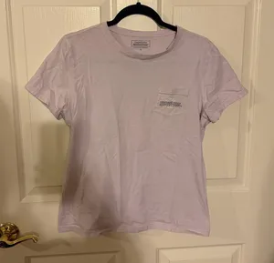 Vineyard Vines Lavender Pocket Tee thumbnail 1