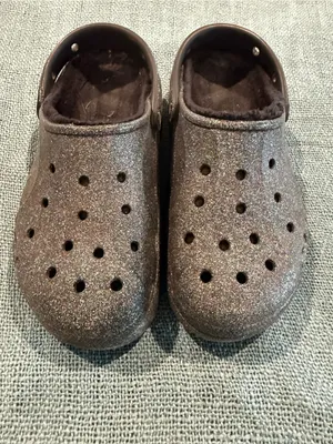 CROCS Glitter Classic Clog - Sparkle Charcoal thumbnail 3