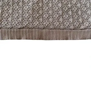 Taupe Women’s Adjustable Straps Crochet Running Yoga Bralette Sports Bra SZ XS thumbnail 3