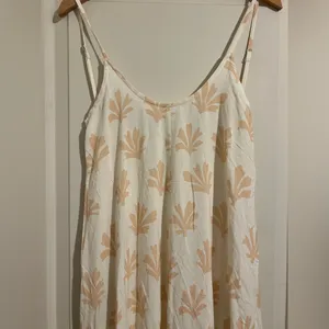 Citrine Swim Leta Dress $169 Hawaiian Shell‎ Tan Reef Resortwear Beach Tank Maxi thumbnail 3