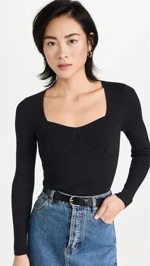Madewell Long Sleeve Top thumbnail 1