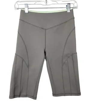 Free People Movement Biker Shorts Gray Size XS Pockets Athletic Bike Workout‎ thumbnail 1