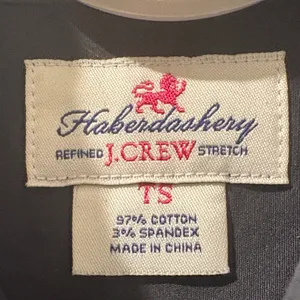 Haberdashery BY J Crew Tailored Black Dress Shirt thumbnail 4