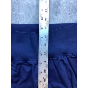 Halara NWOT Women Navy Blue Scrunch Butt Seamless High Waisted 7/8 Leggings L thumbnail 5