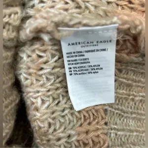 American Eagle Oversized Striped Chunky Knit Sweater | Small thumbnail 10
