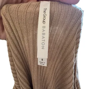 Babaton Tan Ribbed Sweater‎ thumbnail 5