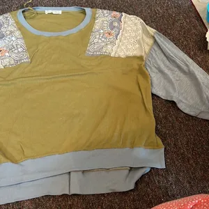 We The Free FREE PEOPLE Feelin it‎ Colorblock Army Combo T-Shirt Size XS OB1068176 $98 thumbnail 9