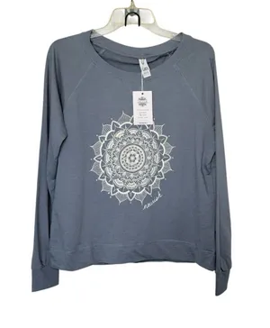 Nourish Women Medium Tree Mandela Spiritual Whimsical Shirt Granola Girl Indie thumbnail 1