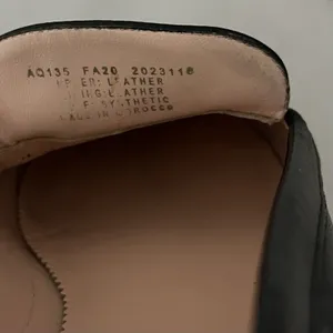J.Crew Cecile Leather Smoking Slippers Loafers Black 7 Minimalist Classic Flats thumbnail 9