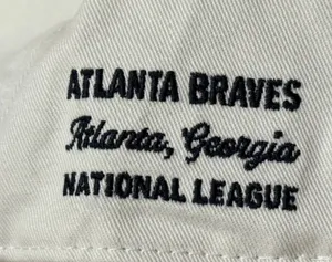 New 47 Brand Atlanta Braves Contemporary Two Tone 47 Clean Up Hat thumbnail 5