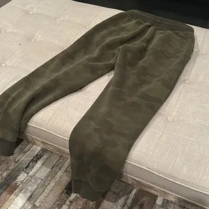 Uniqlo 100% Cotton Camo Drawstring Joggers Size Small thumbnail 10
