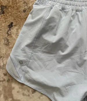 lululemon athletica Light Blue Women's Athletic Shorts thumbnail 3