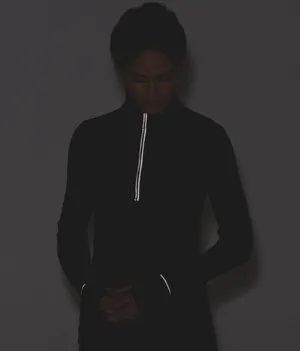 Lululemon Outrun 1/2 Zip Reflective Pullover Jacket thumbnail 3