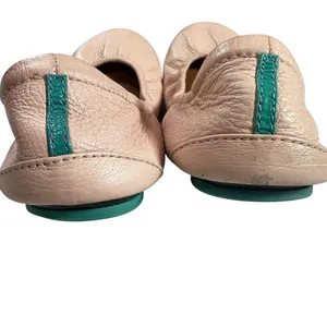 Tieks Blush Pink Leather Foldable Travel Ballet Flats Shoes Size 8 thumbnail 4