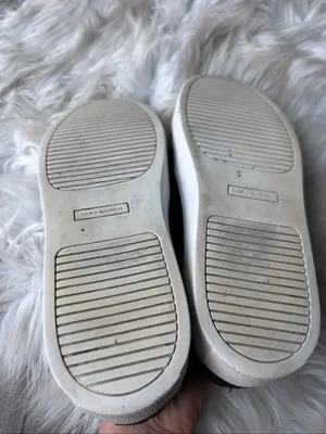 Tory Burch Quilted Slip-On Shoes size 7.5 women’s sneakers comfy black white thumbnail 5