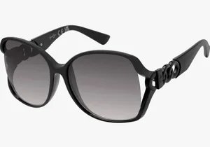 Jessica Simpson Oversized Square Sunglasses J6324 ox With Chain Detail NWT thumbnail 1
