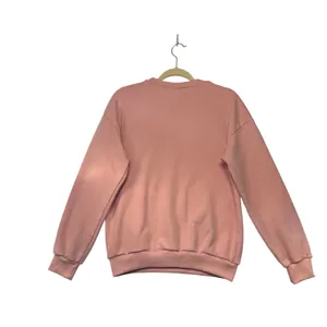 Kina & Tam Pink Embroidered Scooter Girl Organic Cotton Sweatshirt‎ Small thumbnail 6