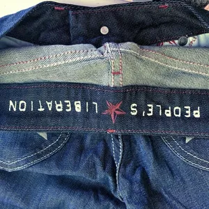 Womens PEOPLE'S LIBERATION Gloria‎ Flare Blue Jeans thumbnail 4