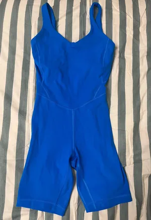 Lululemon Poolside Blue Align Bodysuit 4” thumbnail 1