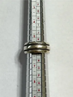 Tiffany & Co. Atlas Groove Sterling Silver Band with Double Grooves Size 6 thumbnail 4