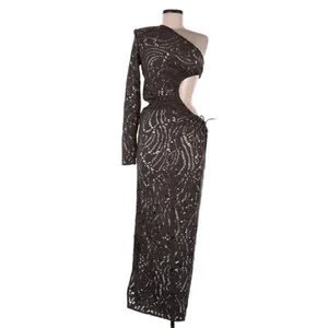 Bronx and Banco Mayan Dress in Brown M thumbnail 5