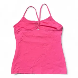 Lululemon Strappy Racerback Cami Tank Pink Size 12 Shelf Bra thumbnail 2