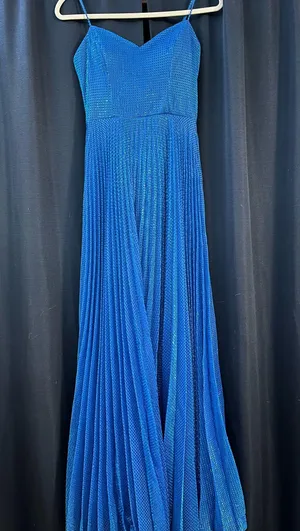 B Darlin Blue prom dress thumbnail 1