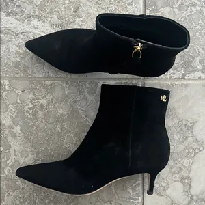 Lauren Ralph Lauren Women’s McKay Booties in Black, Size 6, Retail $195 thumbnail 3