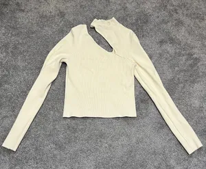 Cut-Out Mockneck Sweater thumbnail 1