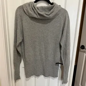 Reiss Light Gray Cowl Neck Sweater Wool/Cashmere blend XS thumbnail 6