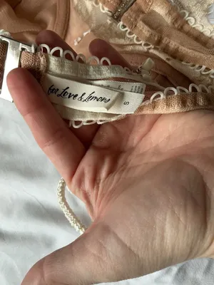 NWOT For Love & Lemons Faye Lace Underwire Bustier Bra Small thumbnail 3