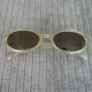 New Divine Eyewear Athena Pearl White / Amber Sunglasses thumbnail 7
