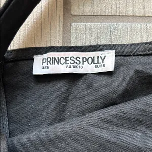 Princess Polly Black One Shoulder Dress thumbnail 2