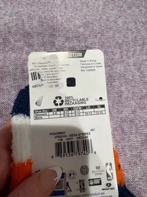 UVA Fuzzy Socks Multiple Size M thumbnail 3
