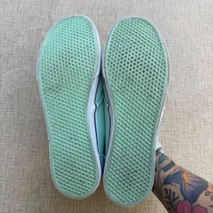Vans Atwood Mint Green Canvas Low Top Sneakers Seafoam VN-0NJ08VZ Womens Size 10 thumbnail 6