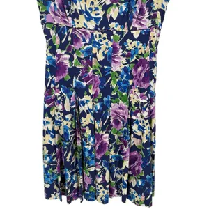 Lauren Ralph Lauren Women’s Floral Fit & Flare Dress‎ Size 14 Old Money Feminine thumbnail 7