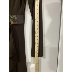 Michael Kors Faux Wrap Dress Brown Gold MK Buckle NWT M thumbnail 8