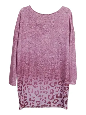 Xl/Xxl Pink Leopard Dress thumbnail 1