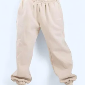NWT COMFRT SIGNATURE Oversized Sweatpants. BONE, SMALL, Unisex thumbnail 1