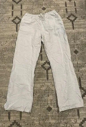 Brandy Melville Striped Linen Pants thumbnail 1