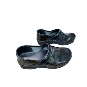 Dansko Womans Black walking nursing all day wear clogs Sz 8 SKU 9629 thumbnail 3