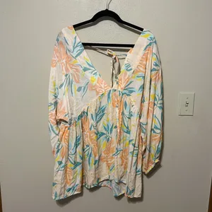 Jen’s Pirate Booty Shenandoah Tunic Dress In Aloha Shell Size‎ Small thumbnail 5