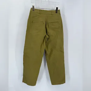 Free‎ people olive green pleated pants size 0 thumbnail 2