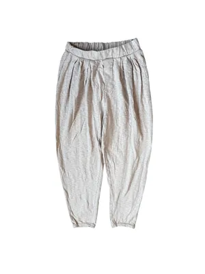 Free People Beach Pink Slub Knit Cotton Harem Style Pants Slouchy Grunge Casual thumbnail 5