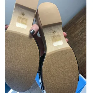 Jack Rogers Leather Breaker Clog Sandals Black NIB‎ size 8.5 thumbnail 6