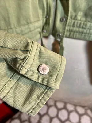 Blank NYC Sage Green Utility Jacket with Drawstring thumbnail 8